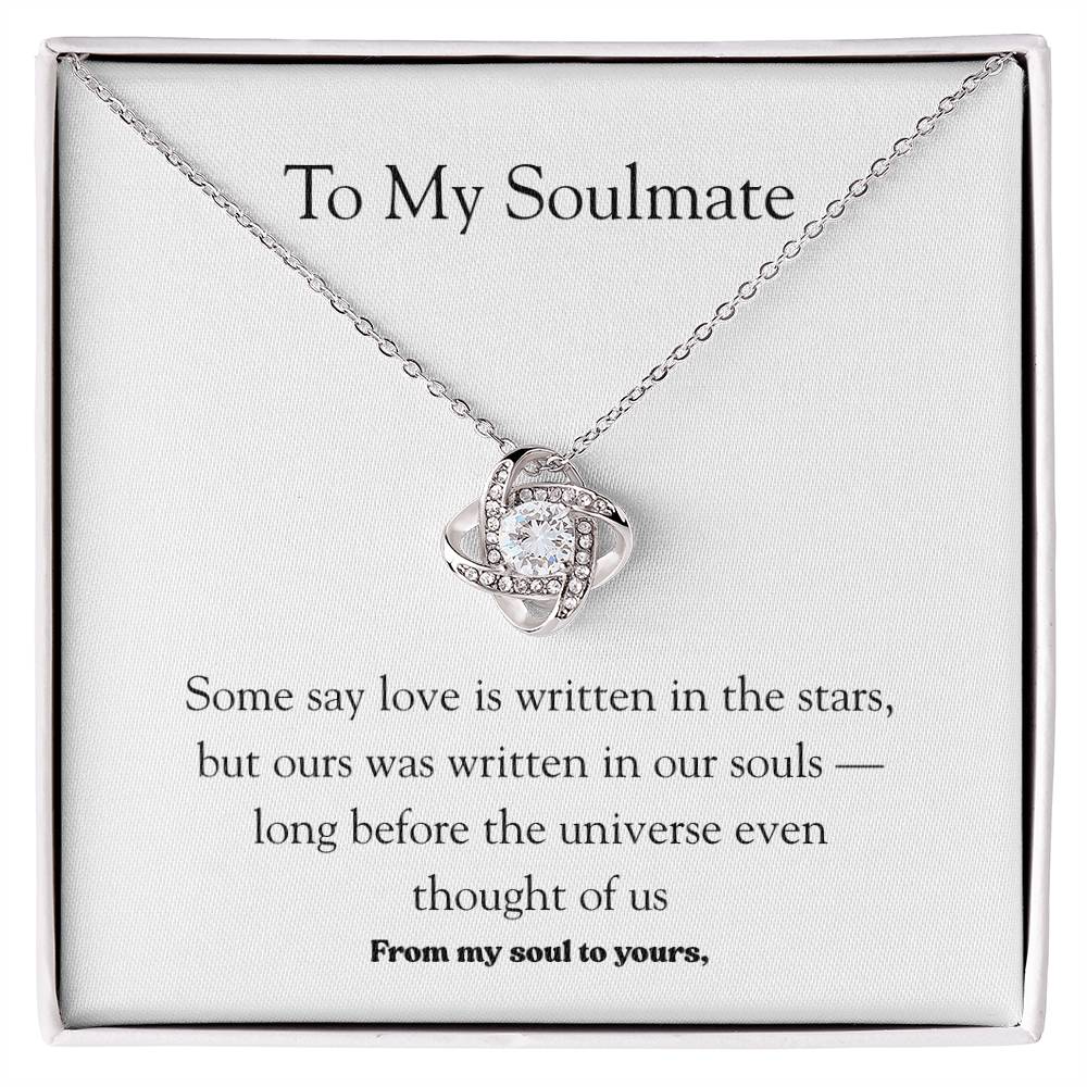 Our Souls Spoke – Romantic Necklace Gift for Soulmate