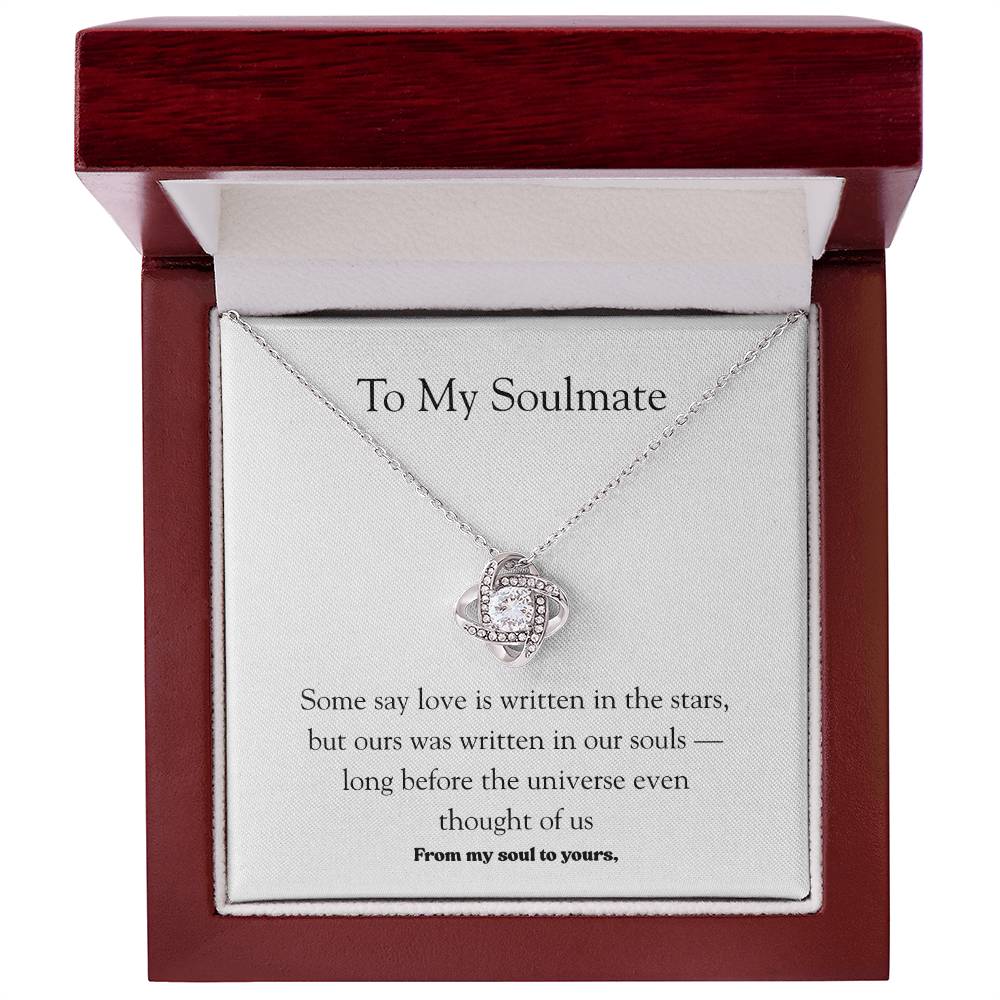 Our Souls Spoke – Romantic Necklace Gift for Soulmate
